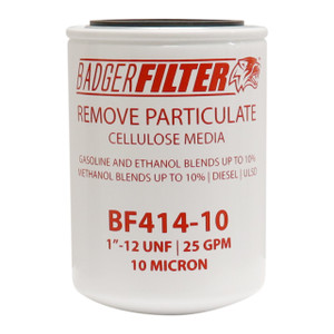 BadgerFilter BF414-10 Fuel Filter - 10 Micron, Particulate